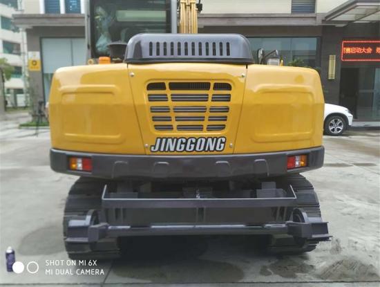 Jing Gong 80L 8 ton hirail crawler excavator