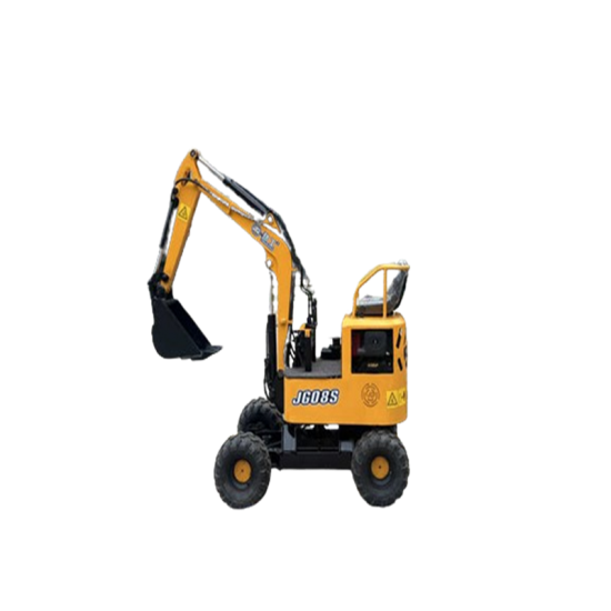 Wheeled Mini Bucket Excavator