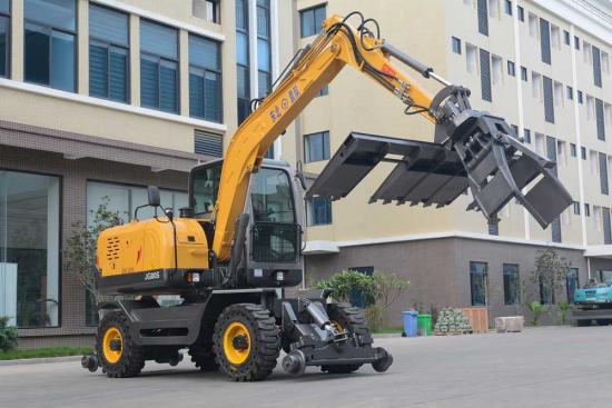 Railroad Ballast Excavator