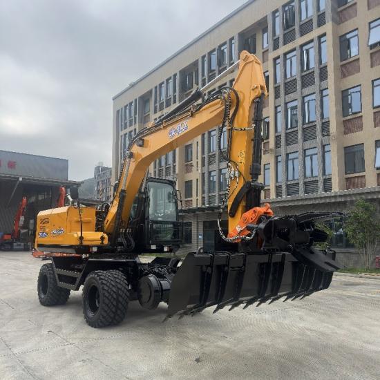 Jinggong Machinery 150S Wheeled Railway Excavator