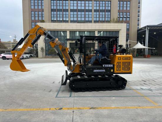 Jinggong KWC4.0/0.12L underground crawler excavation machine with swing middle arm