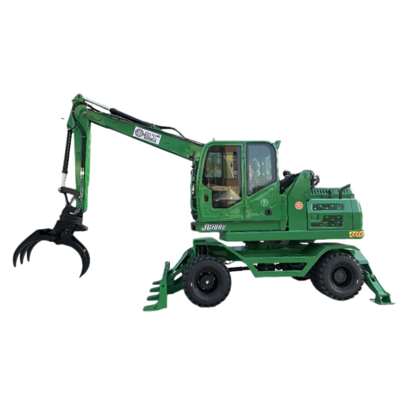 Excavadora Con Grapa