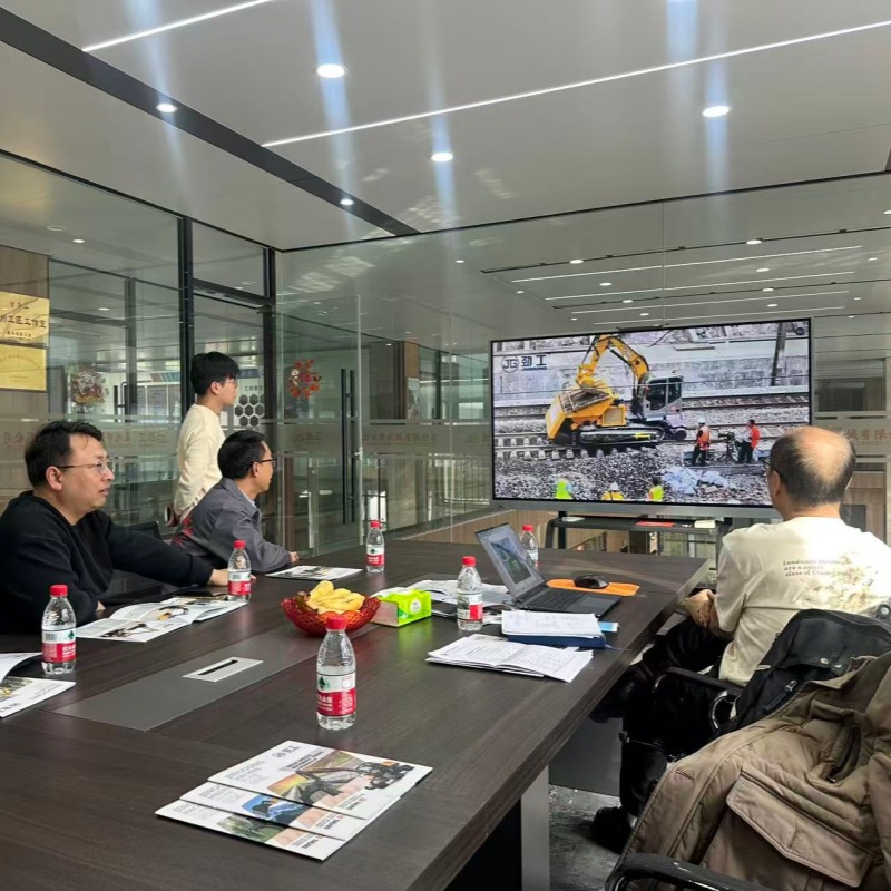 Customers from Guangzhou came to jinggong Machinery Company to explore new opportunities for cooperation