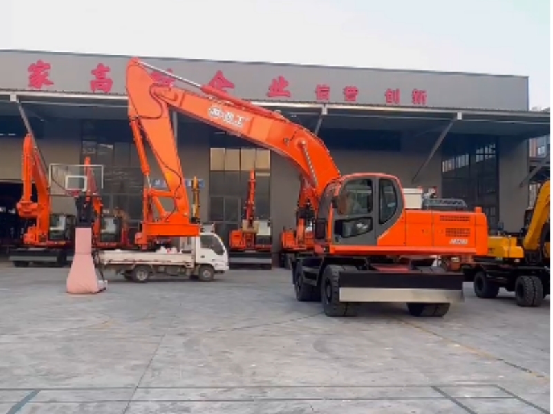 ¡Lanzamiento de la excavadora magnética de succión de ruedas JG230S!